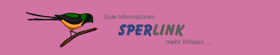 Mehr Wissen ...Sperlink